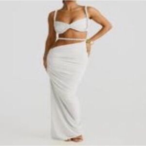 Elegant White Two-Piece Set